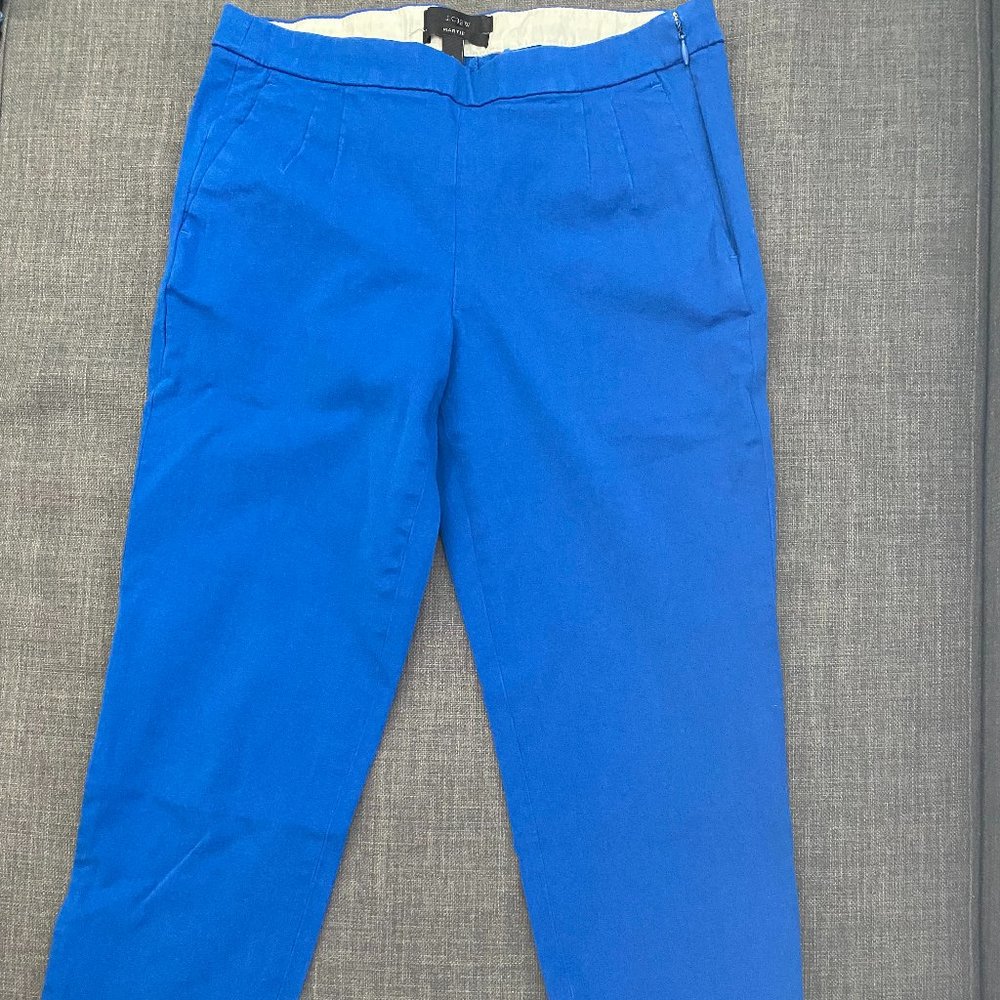 J. Crew Martie Pants Cobalt blue